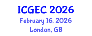International Conference on Gastroenterology, Endoscopy and Colonoscopy (ICGEC) February 16, 2026 - London, United Kingdom International Conference on Gastroenterology, Endoscopy and Colonoscopy (ICGEC) February 16, 2026 - London, United Kingdom