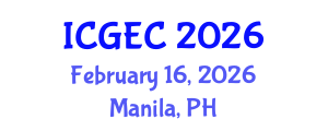 International Conference on Gastroenterology, Endoscopy and Colonoscopy (ICGEC) February 16, 2026 - Manila, Philippines