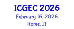 International Conference on Gastroenterology, Endoscopy and Colonoscopy (ICGEC) February 16, 2026 - Rome, Italy International Conference on Gastroenterology, Endoscopy and Colonoscopy (ICGEC) February 16, 2026 - Rome, Italy