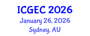 International Conference on Gastroenterology, Endoscopy and Colonoscopy (ICGEC) January 26, 2026 - Sydney, Australia International Conference on Gastroenterology, Endoscopy and Colonoscopy (ICGEC) January 26, 2026 - Sydney, Australia