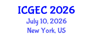 International Conference on Gastroenterology, Endoscopy and Colonoscopy (ICGEC) July 10, 2026 - New York, United States International Conference on Gastroenterology, Endoscopy and Colonoscopy (ICGEC) July 10, 2026 - New York, United States