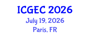 International Conference on Gastroenterology, Endoscopy and Colonoscopy (ICGEC) July 19, 2026 - Paris, France International Conference on Gastroenterology, Endoscopy and Colonoscopy (ICGEC) July 19, 2026 - Paris, France