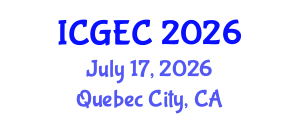 International Conference on Gastroenterology, Endoscopy and Colonoscopy (ICGEC) July 17, 2026 - Quebec City, Canada International Conference on Gastroenterology, Endoscopy and Colonoscopy (ICGEC) July 17, 2026 - Quebec City, Canada