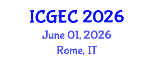 International Conference on Gastroenterology, Endoscopy and Colonoscopy (ICGEC) June 01, 2026 - Rome, Italy International Conference on Gastroenterology, Endoscopy and Colonoscopy (ICGEC) June 01, 2026 - Rome, Italy