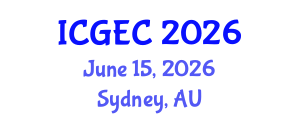 International Conference on Gastroenterology, Endoscopy and Colonoscopy (ICGEC) June 15, 2026 - Sydney, Australia International Conference on Gastroenterology, Endoscopy and Colonoscopy (ICGEC) June 15, 2026 - Sydney, Australia