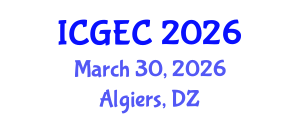International Conference on Gastroenterology, Endoscopy and Colonoscopy (ICGEC) March 30, 2026 - Algiers, Algeria International Conference on Gastroenterology, Endoscopy and Colonoscopy (ICGEC) March 30, 2026 - Algiers, Algeria
