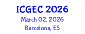 International Conference on Gastroenterology, Endoscopy and Colonoscopy (ICGEC) March 02, 2026 - Barcelona, Spain International Conference on Gastroenterology, Endoscopy and Colonoscopy (ICGEC) March 02, 2026 - Barcelona, Spain