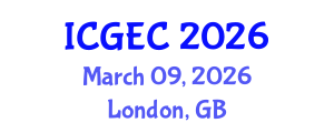 International Conference on Gastroenterology, Endoscopy and Colonoscopy (ICGEC) March 09, 2026 - London, United Kingdom International Conference on Gastroenterology, Endoscopy and Colonoscopy (ICGEC) March 09, 2026 - London, United Kingdom