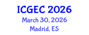 International Conference on Gastroenterology, Endoscopy and Colonoscopy (ICGEC) March 30, 2026 - Madrid, Spain International Conference on Gastroenterology, Endoscopy and Colonoscopy (ICGEC) March 30, 2026 - Madrid, Spain
