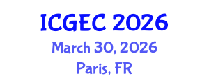 International Conference on Gastroenterology, Endoscopy and Colonoscopy (ICGEC) March 30, 2026 - Paris, France International Conference on Gastroenterology, Endoscopy and Colonoscopy (ICGEC) March 30, 2026 - Paris, France