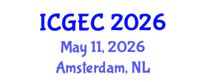 International Conference on Gastroenterology, Endoscopy and Colonoscopy (ICGEC) May 11, 2026 - Amsterdam, Netherlands International Conference on Gastroenterology, Endoscopy and Colonoscopy (ICGEC) May 11, 2026 - Amsterdam, Netherlands