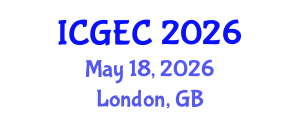 International Conference on Gastroenterology, Endoscopy and Colonoscopy (ICGEC) May 18, 2026 - London, United Kingdom International Conference on Gastroenterology, Endoscopy and Colonoscopy (ICGEC) May 18, 2026 - London, United Kingdom
