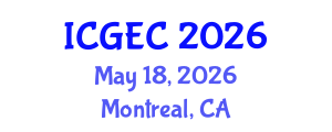 International Conference on Gastroenterology, Endoscopy and Colonoscopy (ICGEC) May 18, 2026 - Montreal, Canada International Conference on Gastroenterology, Endoscopy and Colonoscopy (ICGEC) May 18, 2026 - Montreal, Canada