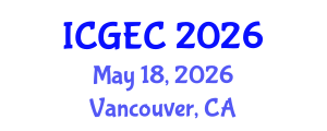 International Conference on Gastroenterology, Endoscopy and Colonoscopy (ICGEC) May 18, 2026 - Vancouver, Canada International Conference on Gastroenterology, Endoscopy and Colonoscopy (ICGEC) May 18, 2026 - Vancouver, Canada
