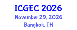 International Conference on Gastroenterology, Endoscopy and Colonoscopy (ICGEC) November 29, 2026 - Bangkok, Thailand International Conference on Gastroenterology, Endoscopy and Colonoscopy (ICGEC) November 29, 2026 - Bangkok, Thailand