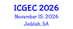 International Conference on Gastroenterology, Endoscopy and Colonoscopy (ICGEC) November 15, 2026 - Jeddah, Saudi Arabia International Conference on Gastroenterology, Endoscopy and Colonoscopy (ICGEC) November 15, 2026 - Jeddah, Saudi Arabia