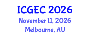 International Conference on Gastroenterology, Endoscopy and Colonoscopy (ICGEC) November 11, 2026 - Melbourne, Australia International Conference on Gastroenterology, Endoscopy and Colonoscopy (ICGEC) November 11, 2026 - Melbourne, Australia
