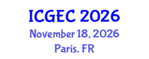 International Conference on Gastroenterology, Endoscopy and Colonoscopy (ICGEC) November 18, 2026 - Paris, France International Conference on Gastroenterology, Endoscopy and Colonoscopy (ICGEC) November 18, 2026 - Paris, France