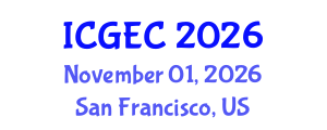 International Conference on Gastroenterology, Endoscopy and Colonoscopy (ICGEC) November 01, 2026 - San Francisco, United States International Conference on Gastroenterology, Endoscopy and Colonoscopy (ICGEC) November 01, 2026 - San Francisco, United States