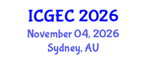 International Conference on Gastroenterology, Endoscopy and Colonoscopy (ICGEC) November 04, 2026 - Sydney, Australia International Conference on Gastroenterology, Endoscopy and Colonoscopy (ICGEC) November 04, 2026 - Sydney, Australia