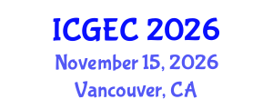 International Conference on Gastroenterology, Endoscopy and Colonoscopy (ICGEC) November 15, 2026 - Vancouver, Canada International Conference on Gastroenterology, Endoscopy and Colonoscopy (ICGEC) November 15, 2026 - Vancouver, Canada