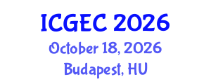 International Conference on Gastroenterology, Endoscopy and Colonoscopy (ICGEC) October 18, 2026 - Budapest, Hungary International Conference on Gastroenterology, Endoscopy and Colonoscopy (ICGEC) October 18, 2026 - Budapest, Hungary