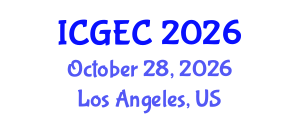 International Conference on Gastroenterology, Endoscopy and Colonoscopy (ICGEC) October 28, 2026 - Los Angeles, United States International Conference on Gastroenterology, Endoscopy and Colonoscopy (ICGEC) October 28, 2026 - Los Angeles, United States