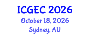 International Conference on Gastroenterology, Endoscopy and Colonoscopy (ICGEC) October 18, 2026 - Sydney, Australia International Conference on Gastroenterology, Endoscopy and Colonoscopy (ICGEC) October 18, 2026 - Sydney, Australia