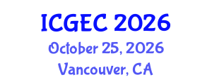 International Conference on Gastroenterology, Endoscopy and Colonoscopy (ICGEC) October 25, 2026 - Vancouver, Canada International Conference on Gastroenterology, Endoscopy and Colonoscopy (ICGEC) October 25, 2026 - Vancouver, Canada
