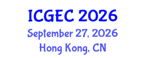 International Conference on Gastroenterology, Endoscopy and Colonoscopy (ICGEC) September 27, 2026 - Hong Kong, China International Conference on Gastroenterology, Endoscopy and Colonoscopy (ICGEC) September 27, 2026 - Hong Kong, China