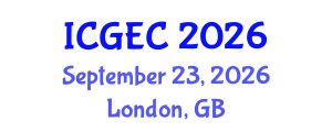 International Conference on Gastroenterology, Endoscopy and Colonoscopy (ICGEC) September 23, 2026 - London, United Kingdom International Conference on Gastroenterology, Endoscopy and Colonoscopy (ICGEC) September 23, 2026 - London, United Kingdom