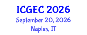 International Conference on Gastroenterology, Endoscopy and Colonoscopy (ICGEC) September 20, 2026 - Naples, Italy International Conference on Gastroenterology, Endoscopy and Colonoscopy (ICGEC) September 20, 2026 - Naples, Italy