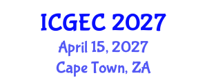 International Conference on Gastroenterology, Endoscopy and Colonoscopy (ICGEC) April 15, 2027 - Cape Town, South Africa International Conference on Gastroenterology, Endoscopy and Colonoscopy (ICGEC) April 15, 2027 - Cape Town, South Africa