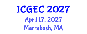 International Conference on Gastroenterology, Endoscopy and Colonoscopy (ICGEC) April 17, 2027 - Marrakesh, Morocco