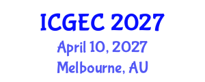 International Conference on Gastroenterology, Endoscopy and Colonoscopy (ICGEC) April 10, 2027 - Melbourne, Australia International Conference on Gastroenterology, Endoscopy and Colonoscopy (ICGEC) April 10, 2027 - Melbourne, Australia