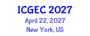 International Conference on Gastroenterology, Endoscopy and Colonoscopy (ICGEC) April 22, 2027 - New York, United States International Conference on Gastroenterology, Endoscopy and Colonoscopy (ICGEC) April 22, 2027 - New York, United States