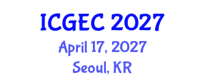 International Conference on Gastroenterology, Endoscopy and Colonoscopy (ICGEC) April 17, 2027 - Seoul, Republic of Korea International Conference on Gastroenterology, Endoscopy and Colonoscopy (ICGEC) April 17, 2027 - Seoul, Republic of Korea
