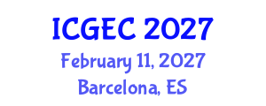 International Conference on Gastroenterology, Endoscopy and Colonoscopy (ICGEC) February 11, 2027 - Barcelona, Spain International Conference on Gastroenterology, Endoscopy and Colonoscopy (ICGEC) February 11, 2027 - Barcelona, Spain