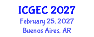 International Conference on Gastroenterology, Endoscopy and Colonoscopy (ICGEC) February 25, 2027 - Buenos Aires, Argentina International Conference on Gastroenterology, Endoscopy and Colonoscopy (ICGEC) February 25, 2027 - Buenos Aires, Argentina