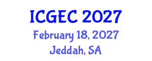 International Conference on Gastroenterology, Endoscopy and Colonoscopy (ICGEC) February 18, 2027 - Jeddah, Saudi Arabia International Conference on Gastroenterology, Endoscopy and Colonoscopy (ICGEC) February 18, 2027 - Jeddah, Saudi Arabia