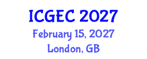 International Conference on Gastroenterology, Endoscopy and Colonoscopy (ICGEC) February 15, 2027 - London, United Kingdom International Conference on Gastroenterology, Endoscopy and Colonoscopy (ICGEC) February 15, 2027 - London, United Kingdom