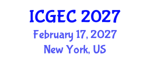 International Conference on Gastroenterology, Endoscopy and Colonoscopy (ICGEC) February 17, 2027 - New York, United States International Conference on Gastroenterology, Endoscopy and Colonoscopy (ICGEC) February 17, 2027 - New York, United States