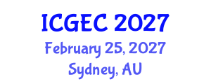 International Conference on Gastroenterology, Endoscopy and Colonoscopy (ICGEC) February 25, 2027 - Sydney, Australia International Conference on Gastroenterology, Endoscopy and Colonoscopy (ICGEC) February 25, 2027 - Sydney, Australia