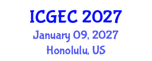 International Conference on Gastroenterology, Endoscopy and Colonoscopy (ICGEC) January 09, 2027 - Honolulu, United States International Conference on Gastroenterology, Endoscopy and Colonoscopy (ICGEC) January 09, 2027 - Honolulu, United States