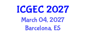 International Conference on Gastroenterology, Endoscopy and Colonoscopy (ICGEC) March 04, 2027 - Barcelona, Spain International Conference on Gastroenterology, Endoscopy and Colonoscopy (ICGEC) March 04, 2027 - Barcelona, Spain