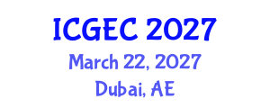 International Conference on Gastroenterology, Endoscopy and Colonoscopy (ICGEC) March 22, 2027 - Dubai, United Arab Emirates International Conference on Gastroenterology, Endoscopy and Colonoscopy (ICGEC) March 22, 2027 - Dubai, United Arab Emirates