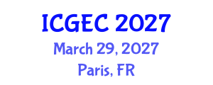 International Conference on Gastroenterology, Endoscopy and Colonoscopy (ICGEC) March 29, 2027 - Paris, France International Conference on Gastroenterology, Endoscopy and Colonoscopy (ICGEC) March 29, 2027 - Paris, France