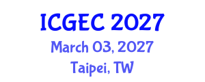 International Conference on Gastroenterology, Endoscopy and Colonoscopy (ICGEC) March 03, 2027 - Taipei, Taiwan International Conference on Gastroenterology, Endoscopy and Colonoscopy (ICGEC) March 03, 2027 - Taipei, Taiwan