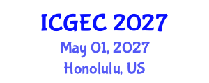 International Conference on Gastroenterology, Endoscopy and Colonoscopy (ICGEC) May 01, 2027 - Honolulu, United States International Conference on Gastroenterology, Endoscopy and Colonoscopy (ICGEC) May 01, 2027 - Honolulu, United States
