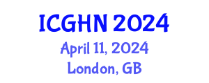 International Conference on Gastroenterology, Hepatology and Nutrition (ICGHN) April 11, 2024 - London, United Kingdom